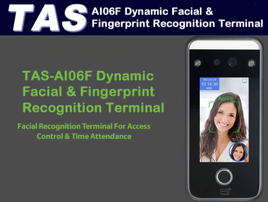 AI06F Dynamic Facial & Fingerprint Recognition System Terminal AI06F Dynamic Facial & Fingerprint Recognition System Terminal